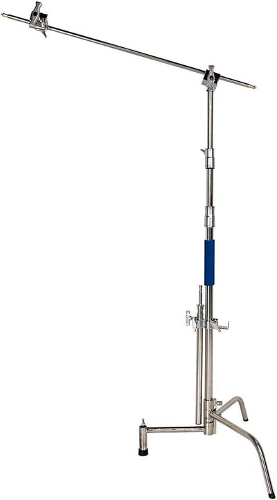 Soporte C acero inox 40 con kit agarre