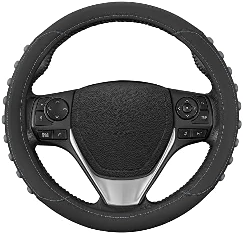 Funda volante gris 15" para auto camión SUV