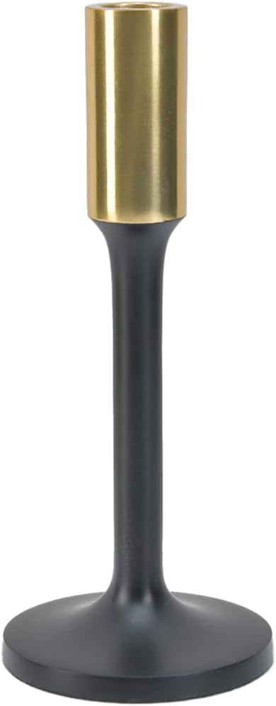 Portavelas cónico doble tono 8.5"