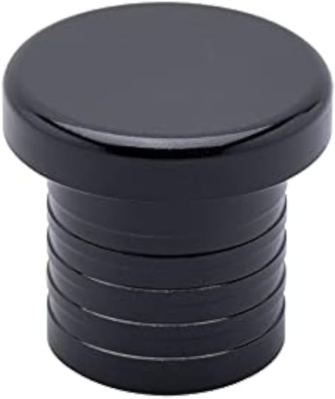 Válvula alivio 25mm aluminio tapón bloqueo manguera negro