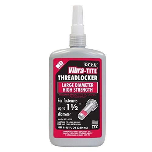 Permanente anaeróbico gran diámetro 8.5oz rojo
