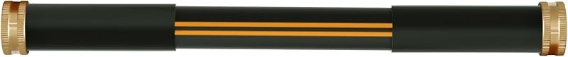Manguera jardín hembra 1pie 5/8" negra con conectores