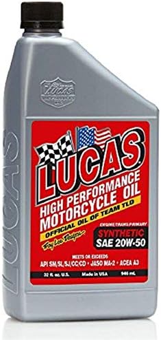 Aceite sintético 20W-50 motocicleta 1qt