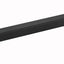 Brazo ducha extensión cuadrada 16pulg reemplazo tubo fijo negro