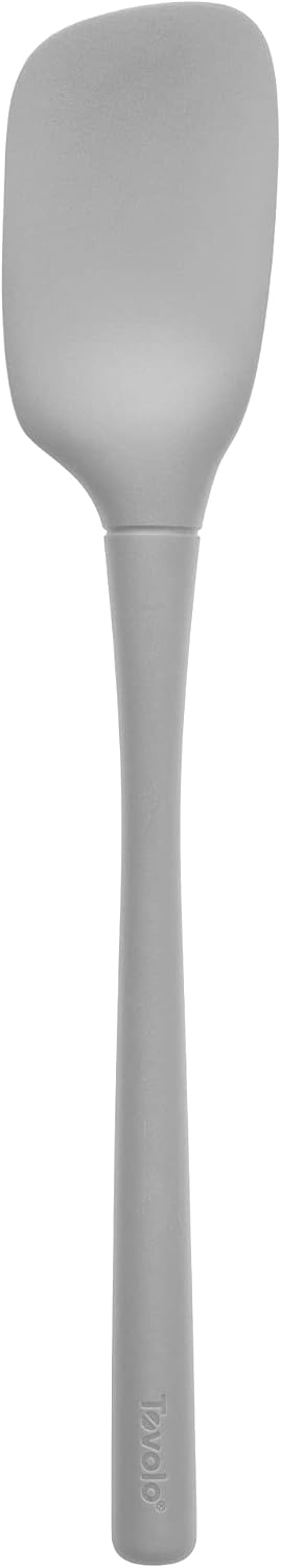Espátula silicona ergonómica gris ostra antiarañazos
