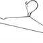 Percha alambre 16.5pulg cerradura 0.157pulg set 10 acero inox