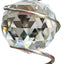 Cola espiral molinillo viento 11" orbe cristal decoración