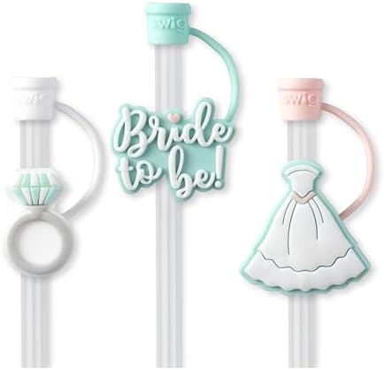Set 3 popotes reutilizables con fundas silicona para vaso 40oz