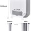 2 Pzas Basurero Cocina Plegable Plástico 2.4gal Blanco