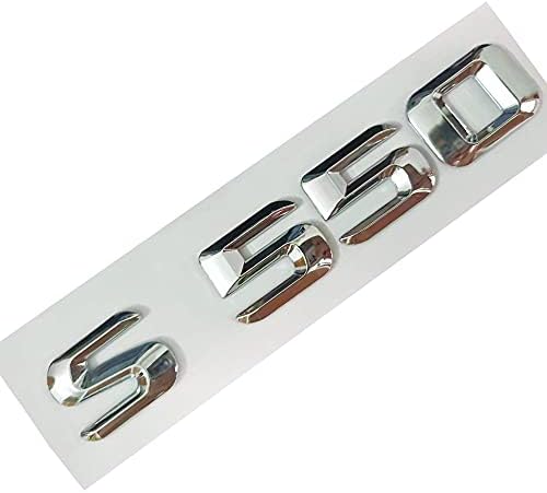 Etiqueta adhesiva ABS 3D para coche Benz