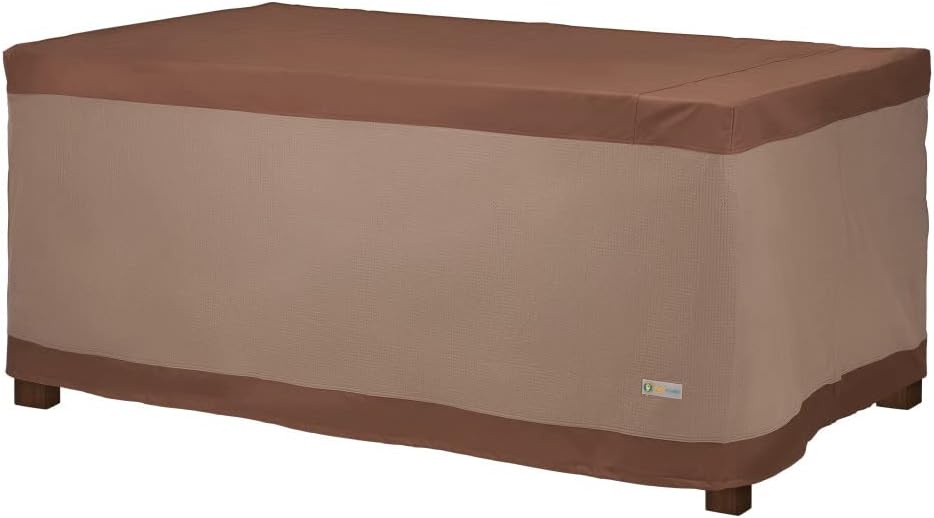 Funda rectangular impermeable para mesa de patio 72pulg