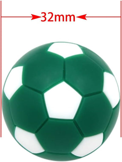Set 12 pelotas futbolín mesa multicolor tamaño oficial 1.260pulg