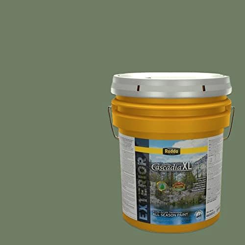 Pintura satinada exterior e imprimación 5gal