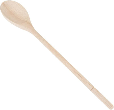 Cuchara madera haya 14pulg accesorio cocina grabado reutilizable