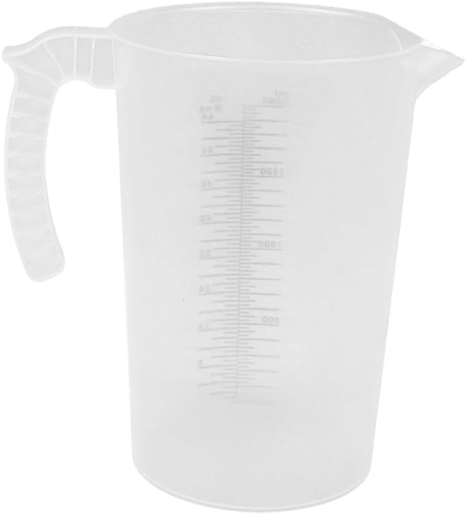 Jarra medidora 64oz translúcida multiusos