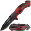 Cuchillo plegable apertura táctica asistencia