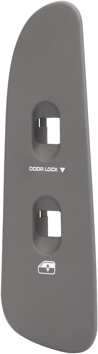 Cubierta interruptor control ventana pasajero Dodge Ram gris pardo