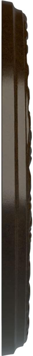 Medallón techo 12 1/8x3 1/2x1 bronce pintado