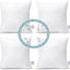 6 Pzas Relleno Almohada 18x18pulg Cuadrada Resiste Agua