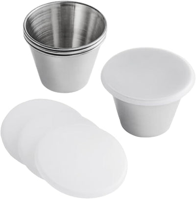 Taza condimentos set 4