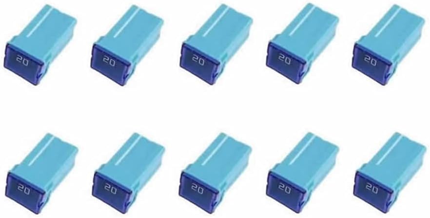 Kit 10 fusibles 20A para camiones Ford Chevy Nissan Toyota