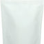 Bolsas almacenamiento alimentos resellables blanco mate 50uds