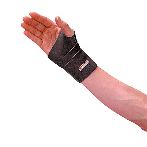 Muñequera CarpalGard adulto grande derecho negro