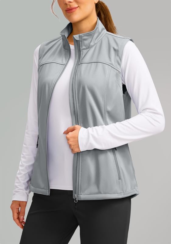 Chaleco mujer sin mangas softshell senderismo viajes golf