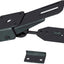 Pestillo plegable autocaravana negro