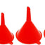 Set 4 embudos aceite automotriz universal multifuncional