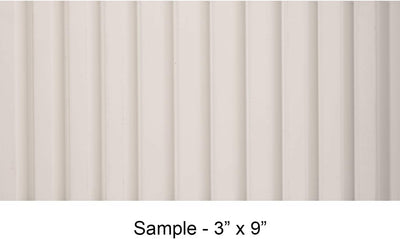 Muestras listones madera blanca 3x9pulg set 2