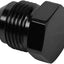 Adaptador rosca 10AN cabeza hexagonal aluminio anodizado