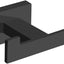 Gancho para Baño Negro Mate de Acero Inox Resistente