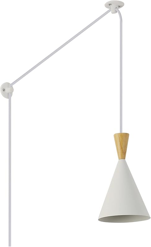 Lámpara colgante enchufable moderna para cocina comedor sala