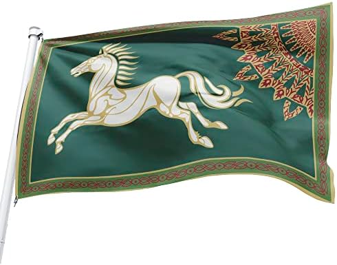 Bandera Rohan 3x5ft color verde