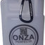 Matraz plástico licor 8oz con cámara vidrio 0.5oz mosquetón
