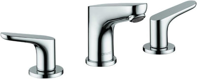 Grifo lavabo baño moderno cromo 3.5pulg 2 manijas