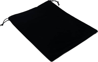 8 Pzas Bolsas Terriopelo 8x10" Almacenamiento Negro