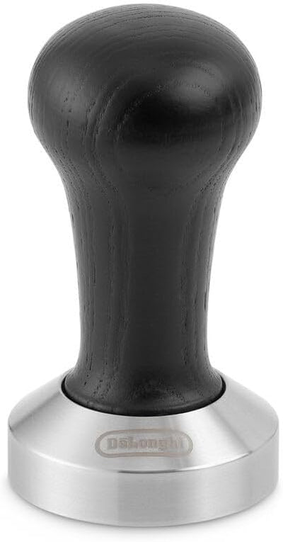 Tamper café espresso madera negra