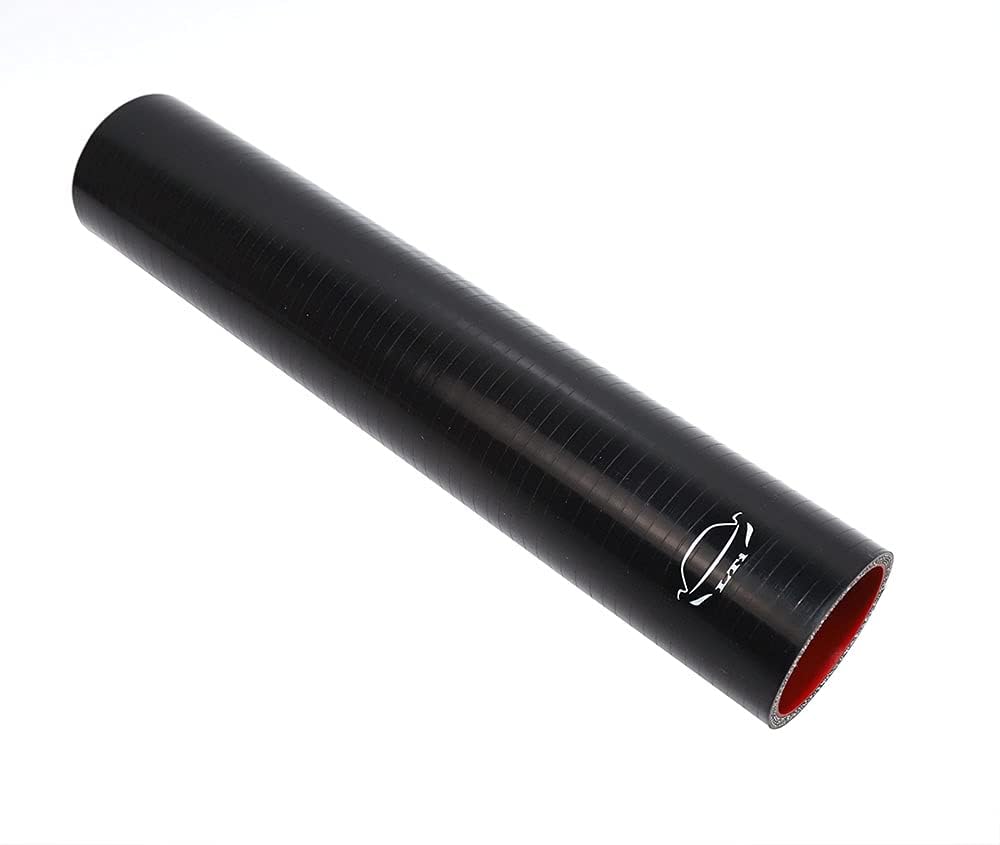Manguera silicona 2" ID 4 capas reforzada negro