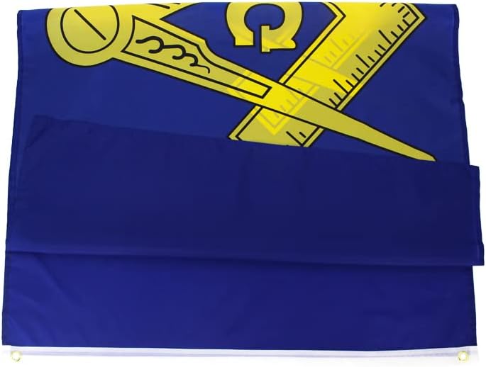 Bandera masónica 3x5ft para masonería