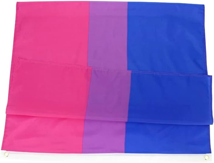 Bandera bisexual arcoíris 3x5ft