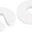 2 Protectores puerta espuma para gatos y bebés blanco