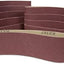 Papel lija grano 80 3x18pulg set 10