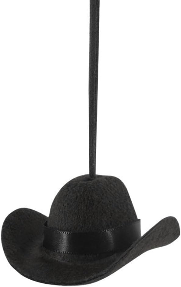 Sombrero vaquero colgante para espejo coche