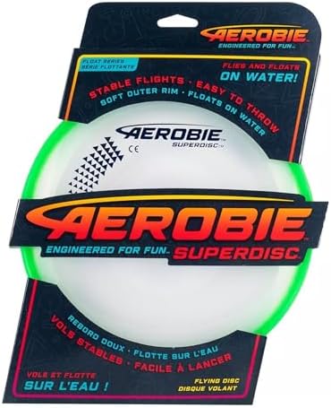 Disco volador Superdisc para exteriores verde