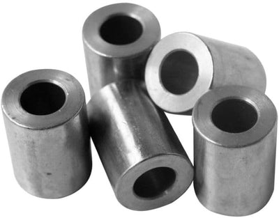 Espaciador acero suave 3/4x3/8 pulg redondo liso