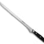 Cuchillo trinchar acero inox 12pulg mango ergonómico negro