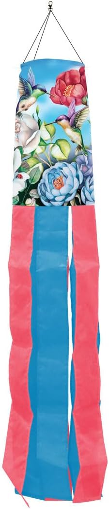 Bandera primavera flores mariposa 40"