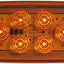 Luz LED ámbar empotrar cabina M20361Y